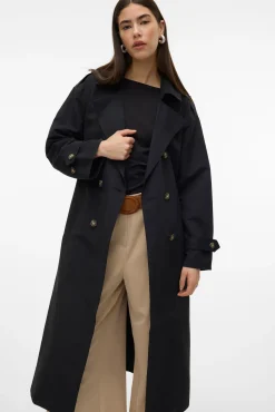 Gabardina longo básico