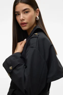 Gabardina longo básico