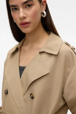 Gabardina longo básico