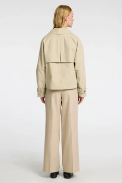 Gabardine curto 100% algodão