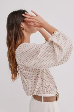 Genebra. Blusa estampada