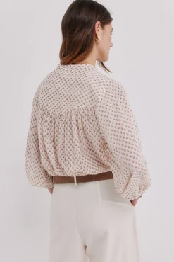 Genebra. Blusa estampada