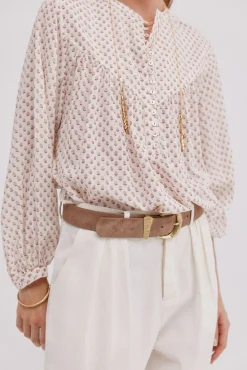 Genebra. Blusa estampada