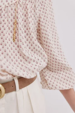 Genebra. Blusa estampada