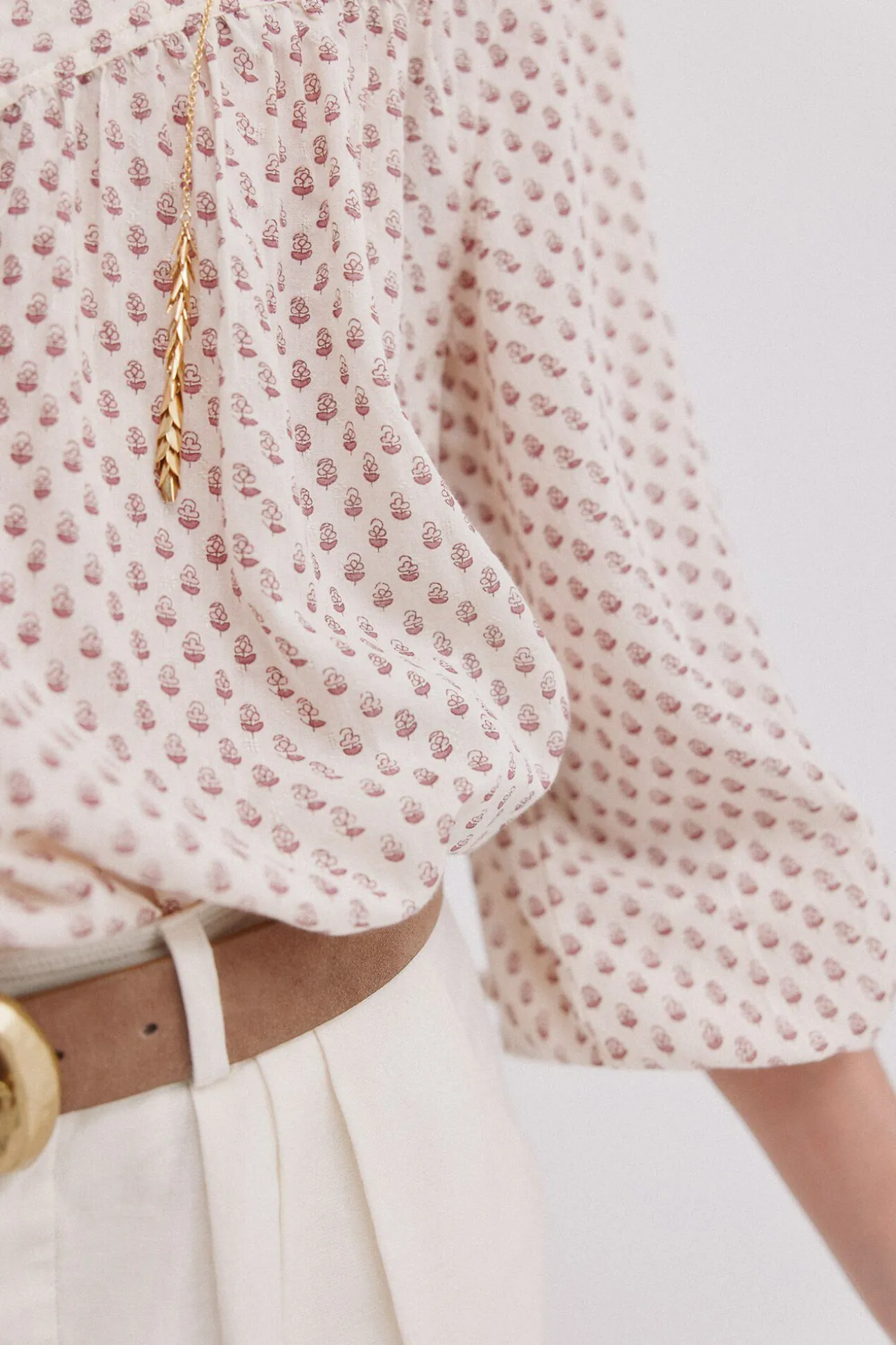 Genebra. Blusa estampada