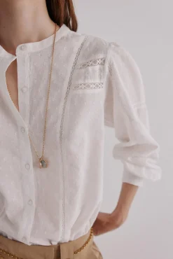 Geneviève. Blusa romântica