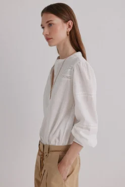Geneviève. Blusa romântica