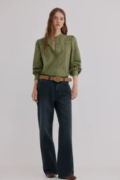 Geneviève. Blusa romântica