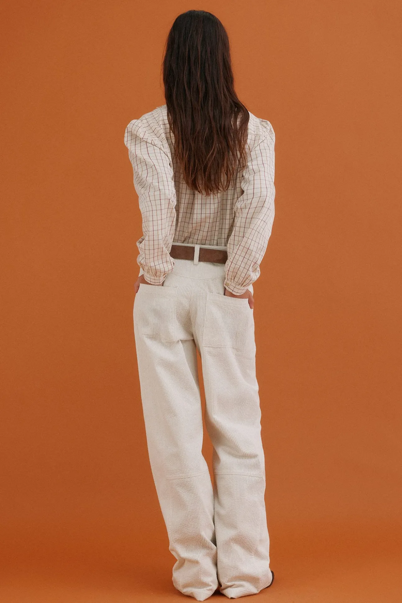 Gina. Blusa xadrez