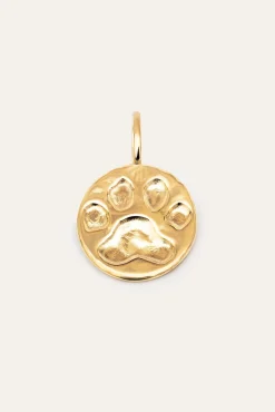 Gold Plated Footprint Charm