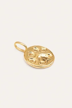 Gold Plated Footprint Charm