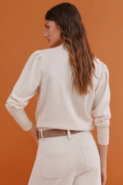 Ingrid. Camisola de manga comprida