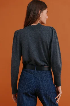 Ingrid. Camisola de manga comprida