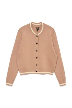 Jaqueta bomber de malha