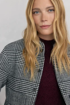 Jaqueta bomber xadrez