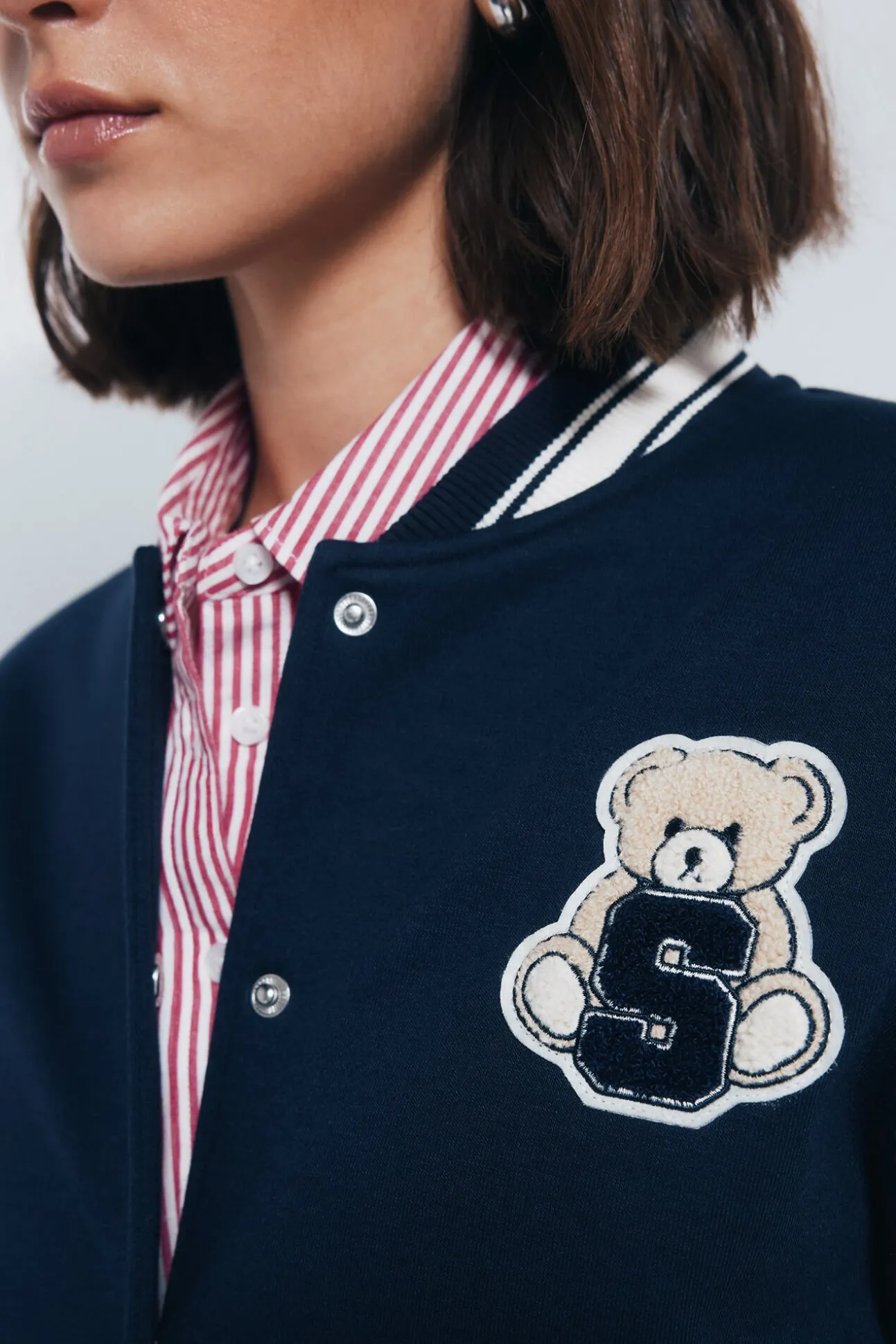 Jaqueta de beisebol Bear