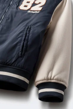 Jaqueta de beisebol universitária masculina