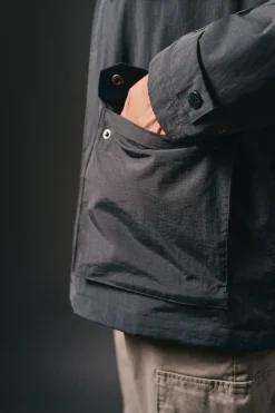 Jaqueta de campo com quatro bolsos
