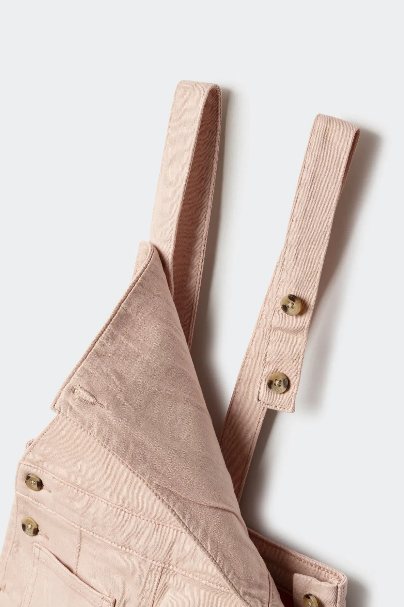 Jardineiras compridas com bolsos para meninas