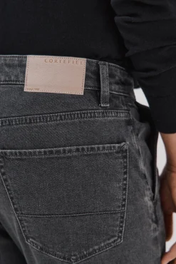 Jeans com corte afunilado