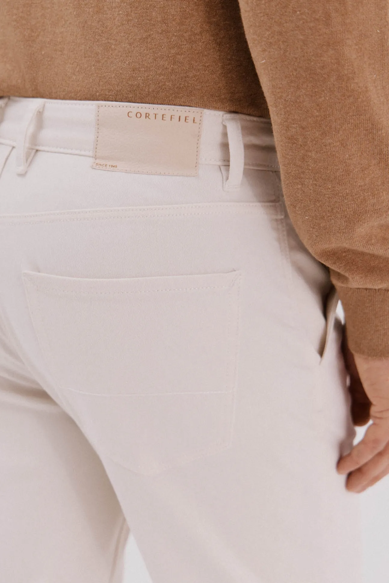Jeans com corte afunilado
