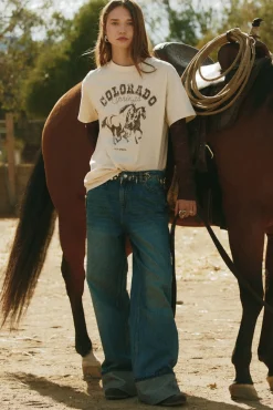 Jeans com punho