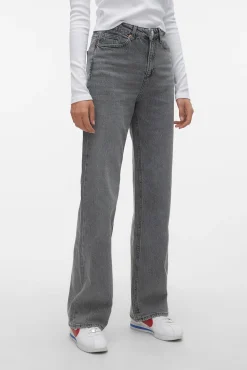 Jeans de corte alta