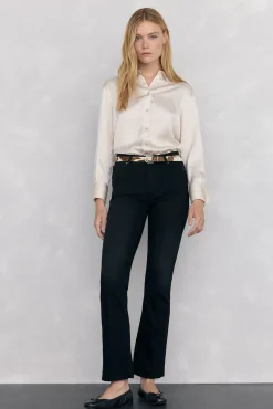 Jeans flare push-up