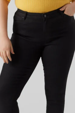Jeans jegging tamanho grande