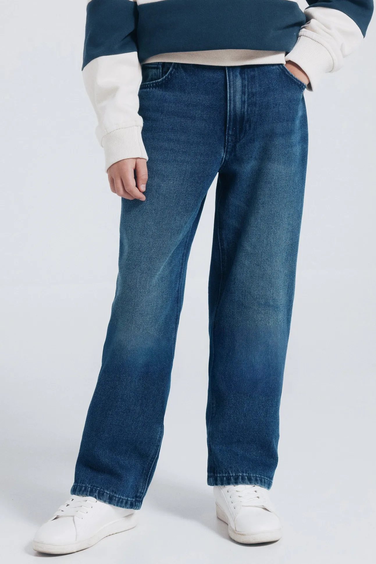 Jeans reto para meninos