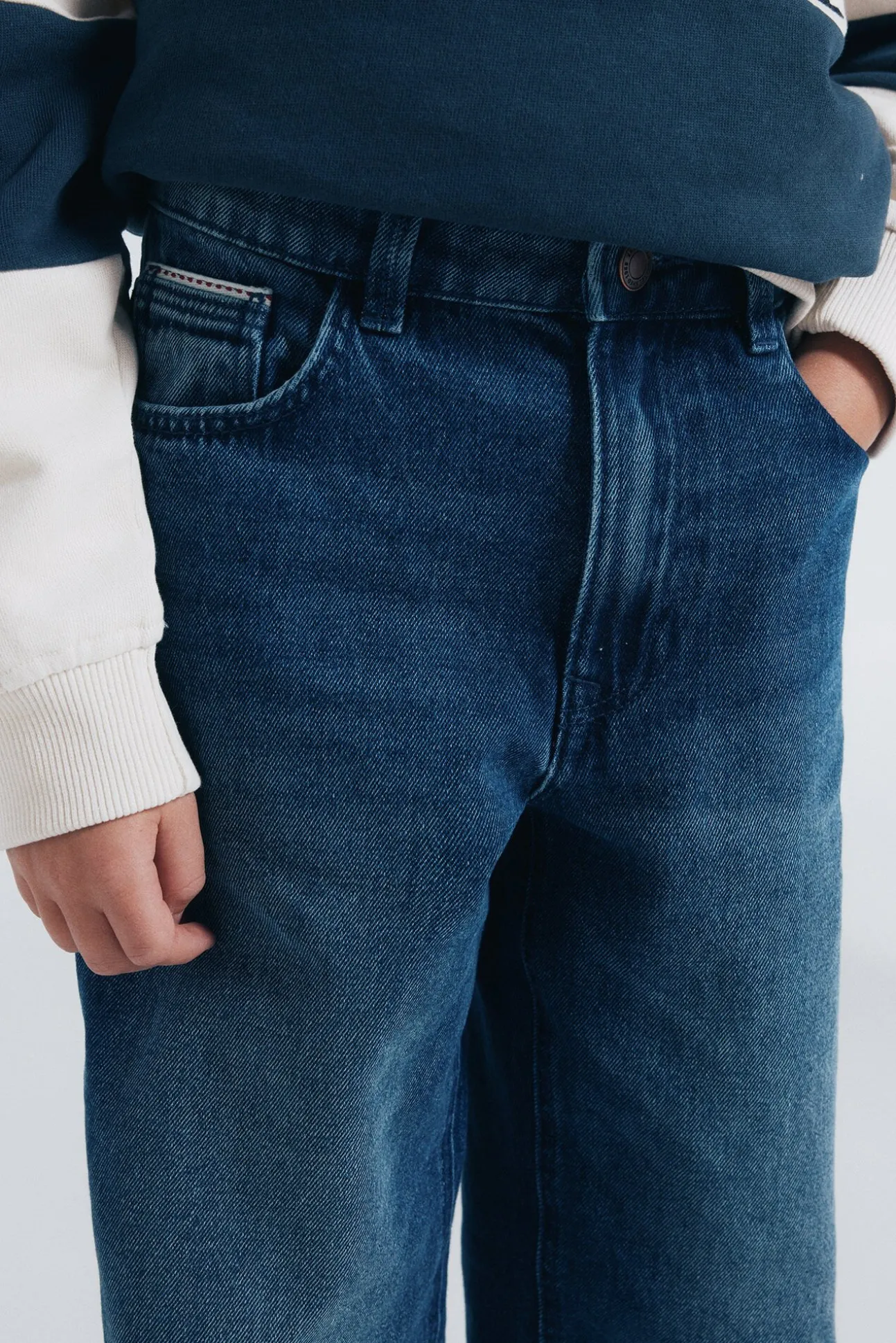 Jeans reto para meninos