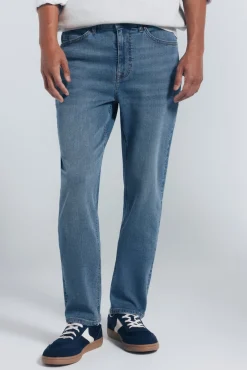 Jeans slim fit tingido