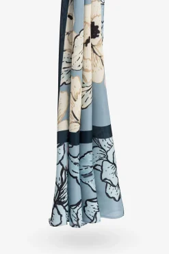 Lenço Acetinado Estampado Floral