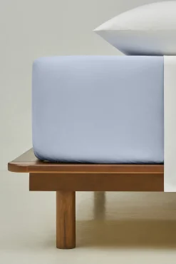 Lençol de algodão com elástico de 200 fios