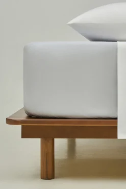 Lençol de algodão com elástico de 200 fios