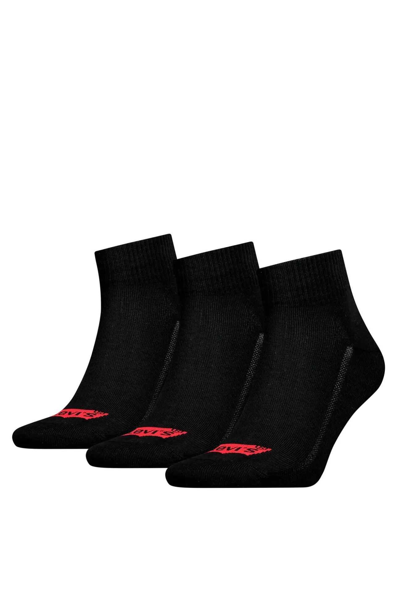 Levi's® 3 Pack meias Crew
