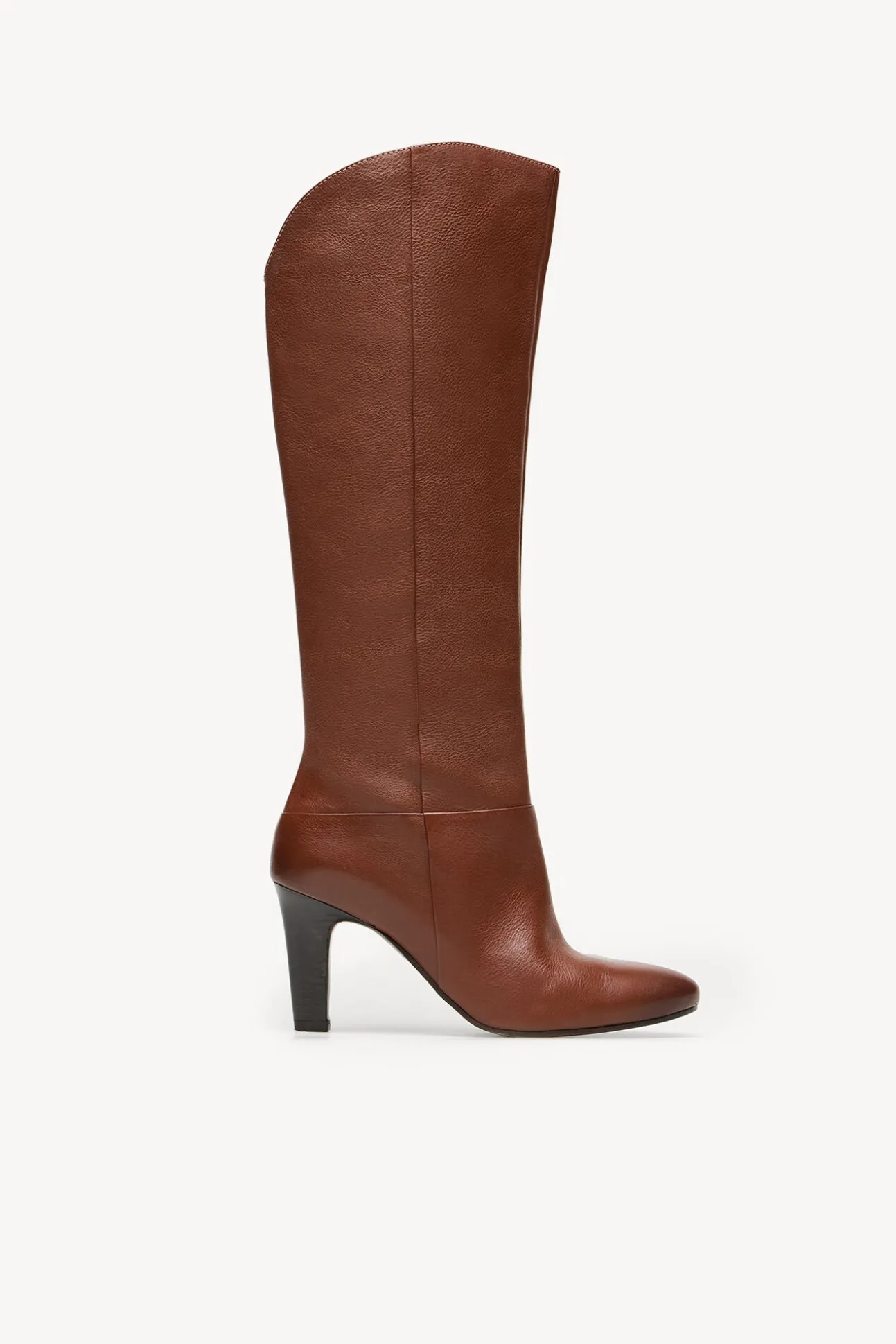 Lidia. Botas de pele de cano alto
