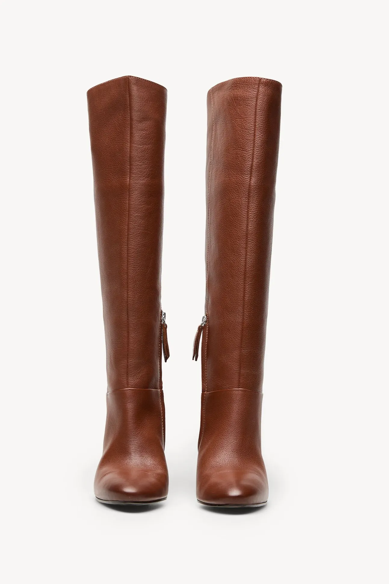 Lidia. Botas de pele de cano alto
