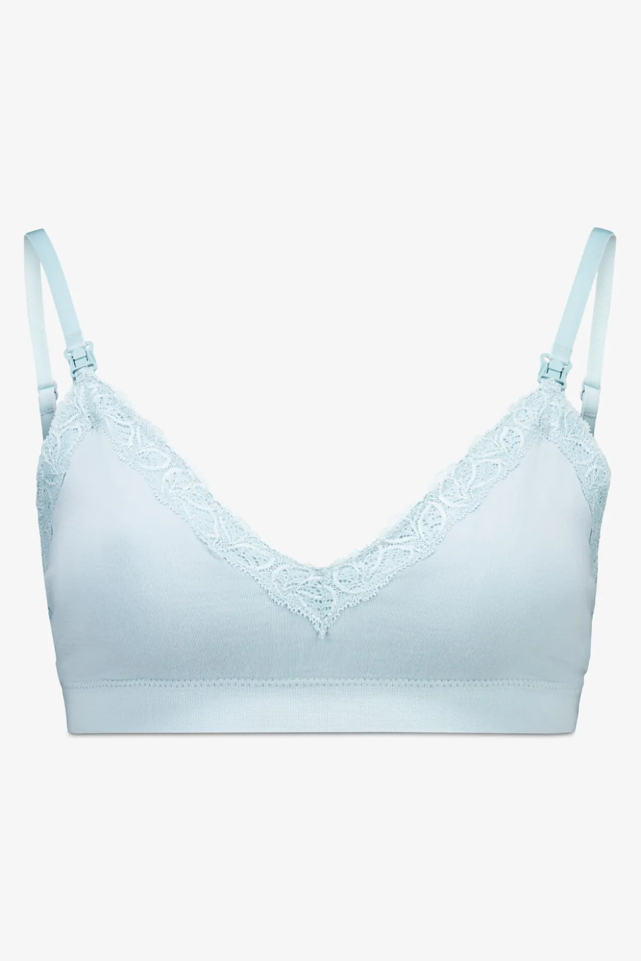 LOVELY soutien de microfibra sem costura para maternity em azul