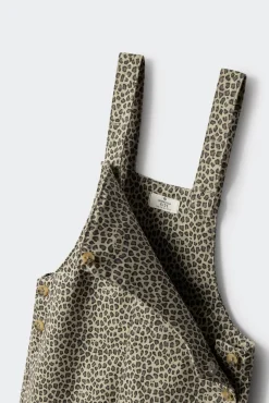 Macacão estampado para menina