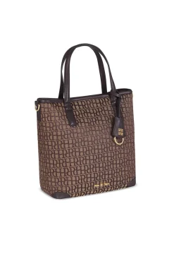 Mala tote em jacquard