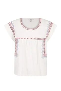 Malena. T-shirt bordada