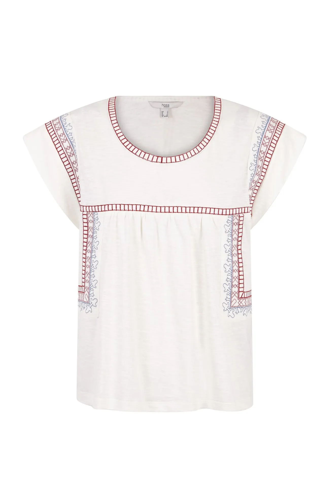 Malena. T-shirt bordada