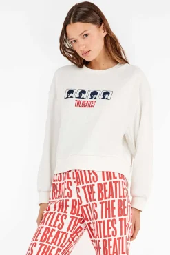 Malha de pijama de malha entrelaçada dos Beatles