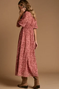 Maquiagem de vestido floral