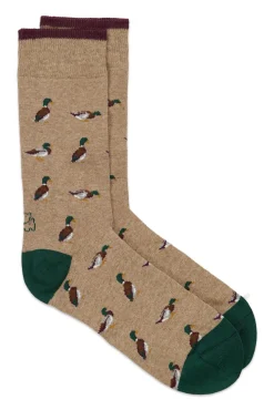 Meia masculina de meia regular