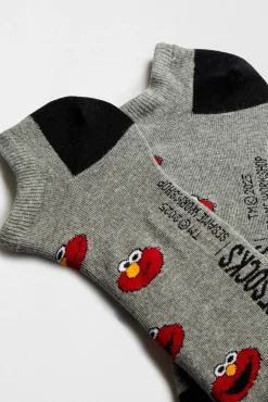 Meias Besocks meias de algodão orgânico da Vila Sésamo