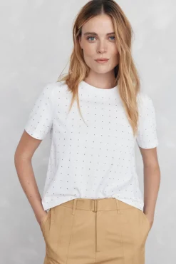 Mini camiseta cravejada
