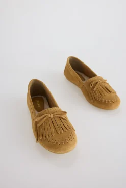 Mocassim franjas croute