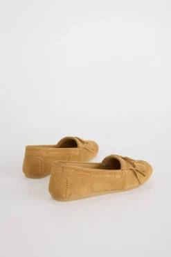 Mocassim franjas croute